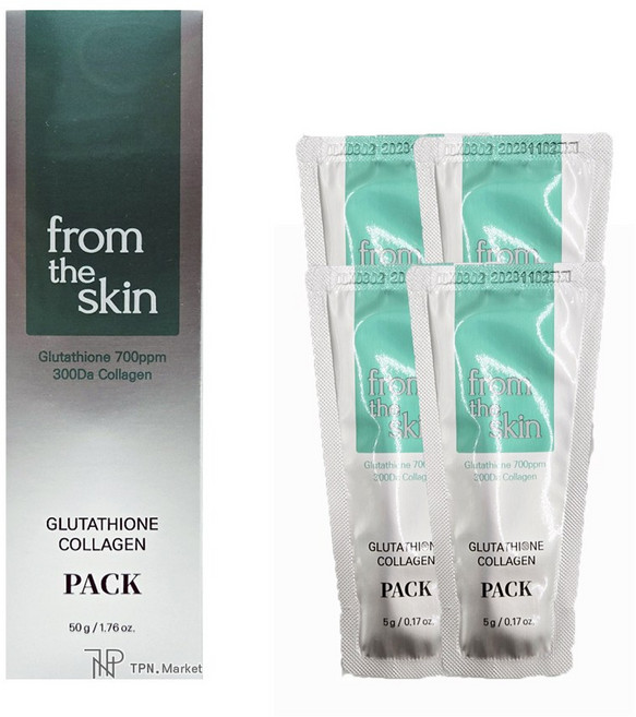 프롬더스킨 글루타치온 콜라겐 팩 50g + 20g, 1개