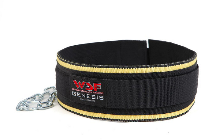 [WSF] Genesis Lifting and Dipping Belt 제네시스 웨이트 리프팅 & 딥벨트 역도벨트