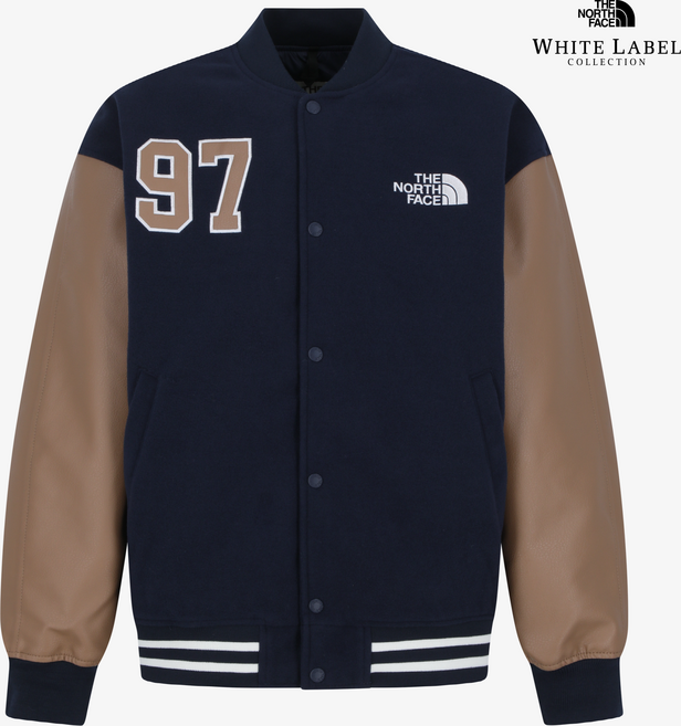 [매장판] 노스페이스 화이트라벨 경량 패딩 자켓 바시티 히트 점퍼 네이비 NJ3NR59K