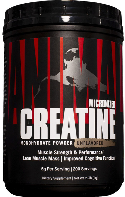 유니버셜뉴트리션 애니멀 마이크로나이즈드 크레아틴 무맛, 1개, 1kg