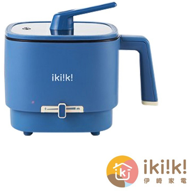 ikiiki 伊崎 雙電壓輕旅隨行鍋, IK-TK4302 (藍), IK-TK4302 (藍)