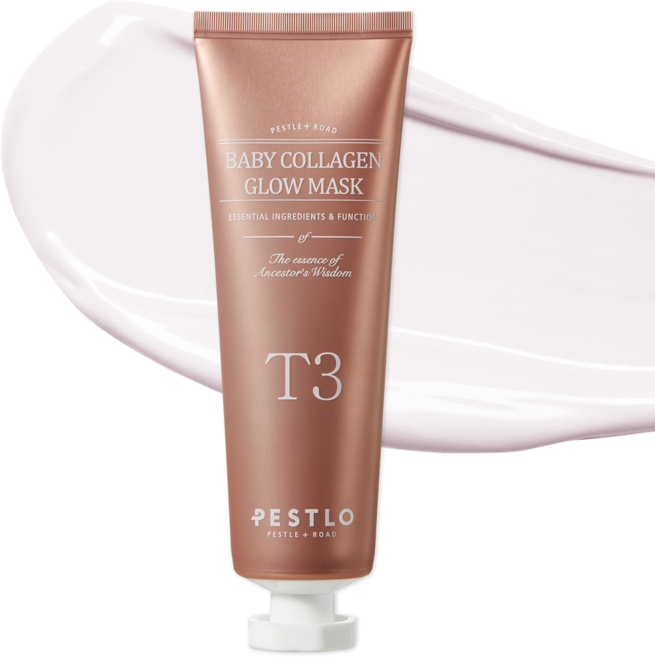 PESTLO T3 베이비 콜라겐 글로우 마스크, 1개, 70ml