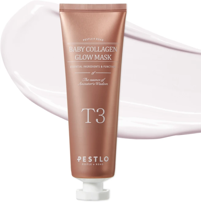 PESTLO T3 베이비 콜라겐 글로우 마스크, 1개, 70ml - 쿠팡