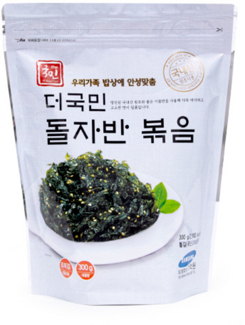 더국민 돌자반볶음 300g, 4개
