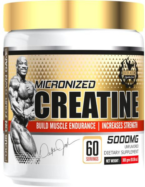 Gold Series Creatine | 300g | 60 Servings | Premium 미분화 Creatine Monohydrate for Strength Muscle, 1개