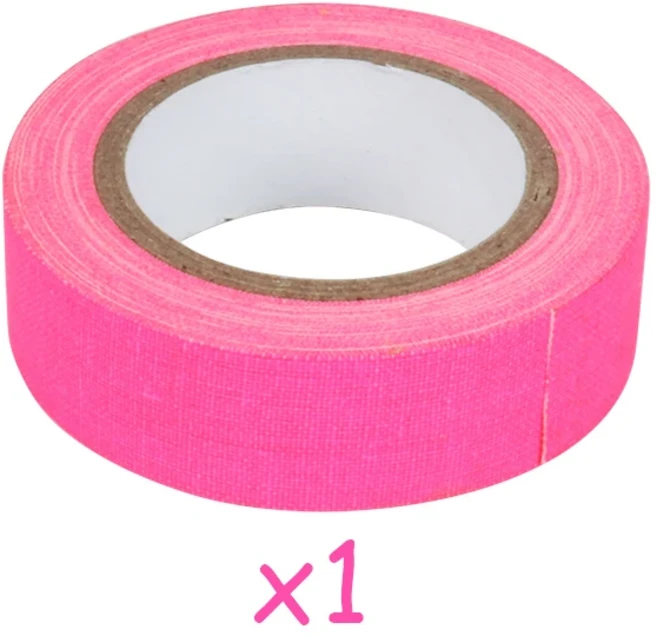 네온 형광 파티 용품 어둠 속에서 빛나는 테이프 서클 도트 스타 깃발 화환 장식 웨딩 생일, 04 luminous tape C