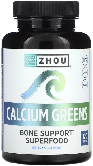 Zhou Nutrition 녹색 칼슘 120정 Nutrition (조우 뉴트리션), Zhou Nutrition, 녹색 칼슘, 120정 Nu, 1개 - 쿠팡