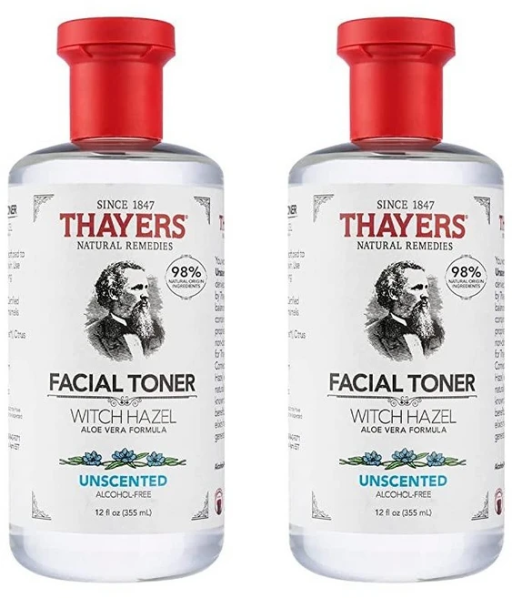 세이어스 위치하젤 토너 355ml 무향 2팩, 2개 - 쿠팡