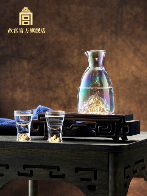 북경 고궁박물관 자금성 금잔 연태고량주잔 화요잔, 1개