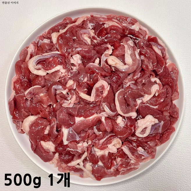 팜스제임 [무항생제] 생오리 오리고기 오리 로스 (냉장) 구이 슬라이스, 1개, 500g