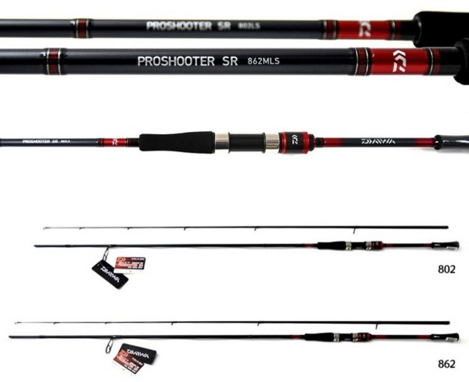 다이와 프로슈터 SR 바다루어 풀치 에깅 우럭 광어 농어 삼치 부시리 방어 인쇼어 낚시대, SR 802MLS
