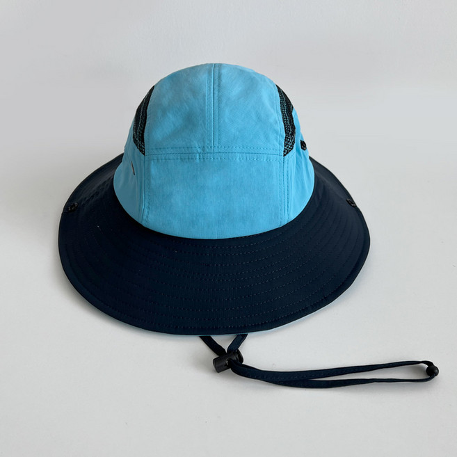 단체모자 사파리 아웃도어 벙거지모자 등산 낚시 교회 인쇄가능, (F) 51825-CM/블루(Blue)