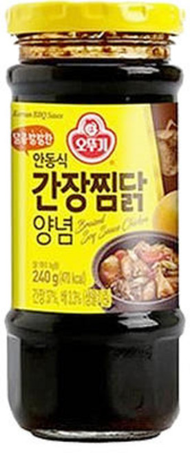 오뚜기 달콤칼칼한 간장 찜닭 양념, 240g, 15개