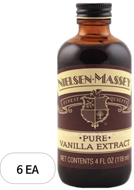 닐슨메시 퓨어 바닐라 익스트랙트 착향료, 6개, 118ml
