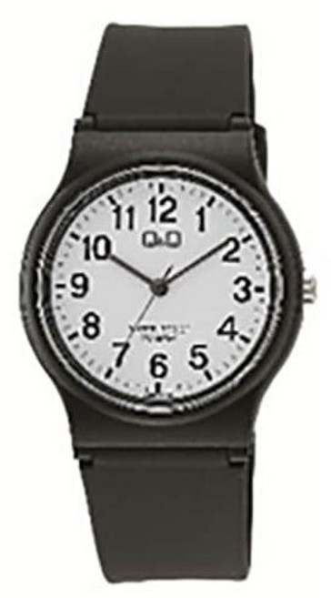 시티즌 Q&Q 큐앤큐 시계 스탠다드 모델 우레탄 밴드 블랙 V06A-017VK