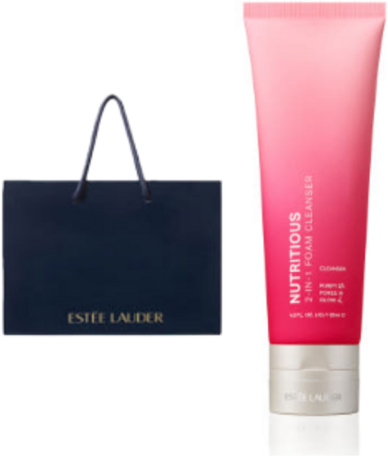 에스티로더 뉴트리셔스 2 in 1 폼 클렌저, 1개, 125ml