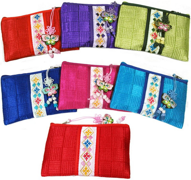 (주)파앤카코리아 AS4.누비자수띠(카드)동전지갑 카드 동전지갑