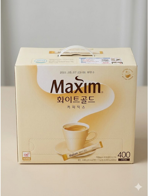 동서 맥심 화이트골드 커피믹스 400T, 11.7g, 400개입, 1개
