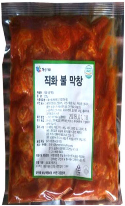 (무)(냉동)하성직화불막창 300gX4개, 300g