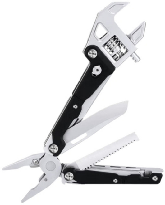 넥스툴 나토 W4 다기능 렌치 NE20362, 1개, 블랙