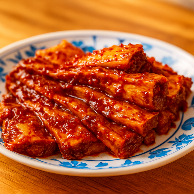 국내생산 두부밥 인조고기밥 양념장 포함세트, 1개, 100g