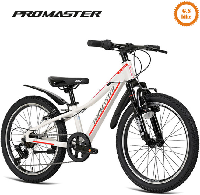 완전조립발송 프로마스터 2026 엑스씨207 20인치 알루미늄 MTB 자전거 초등학생 주니어 어린이 두발자전거, 1개, 145cm, 퓨어 화이트(완전조립발송)