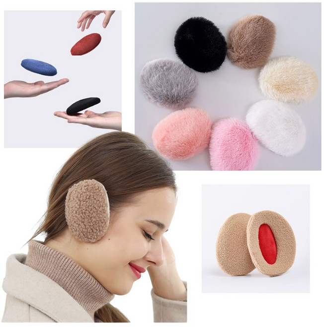 끼우는귀마개 옛날 접히는 편한 똑딱이 끈없는 골프용 귀마개 귀보온 귀싸개