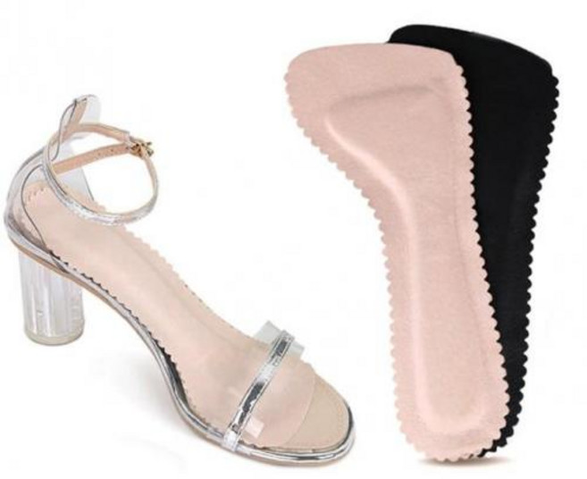 안티슬립패드 삽입 신발 여성용 하이힐 샌들 젤 인솔