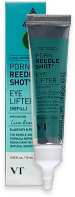 VT PDRN 리들샷 아이 리프터 리필 15ml / 미세진동 아이케어, 1개
