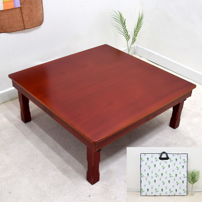 남원 향림공예 정교자상 일반 800 x 800 + 초록정원상커버 4인용 6인용 밥상 교자상 손님상 집들이, 정교자일반800x800+초록정원교자커버