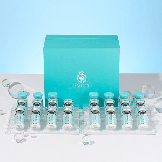 [공식협력업체] 신제품 마미셀 블루 앰플 7mm 대용량 23p +(앰플2개+쥬쥬1개)수분 보습 줄기세포 화장품, 23개, 7ml