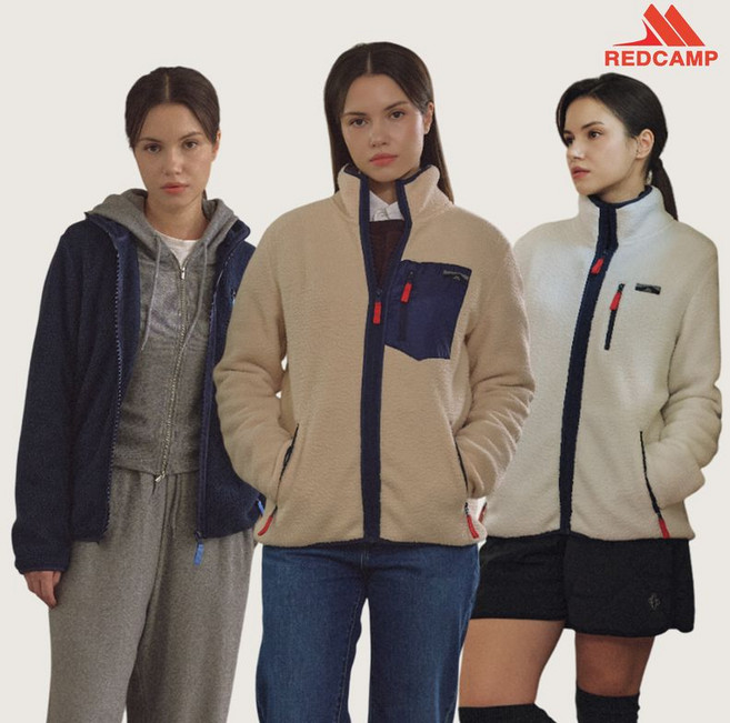 레드캠프 여성 플리스자켓 2종