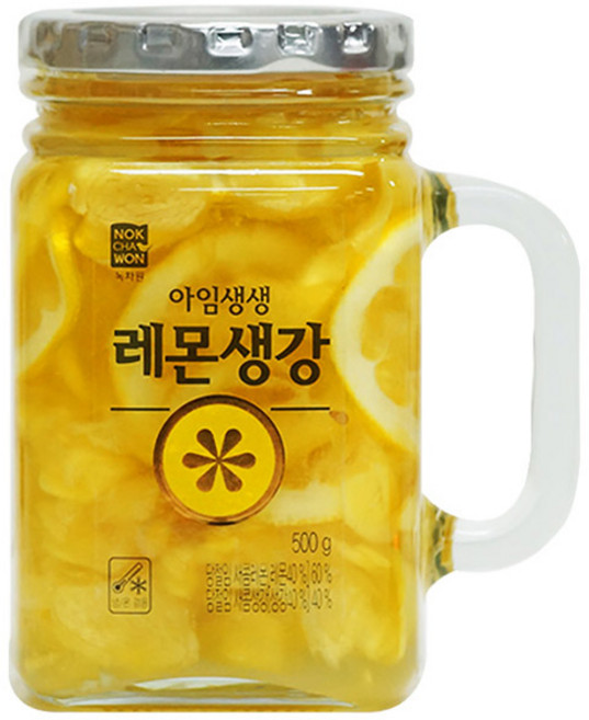 녹차원 아임생생 레몬생강 500g