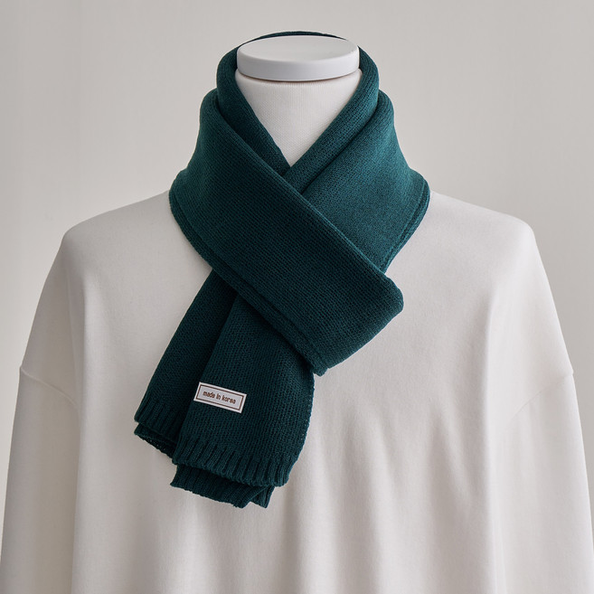 더베이직샵 남녀공용 부드러운 캐시라이크 울 베이직 목도리 11컬러