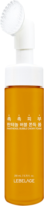 르베라쥬 버블폼 판테놀 브러쉬 클렌저 쫀득폼, 1개, 200ml