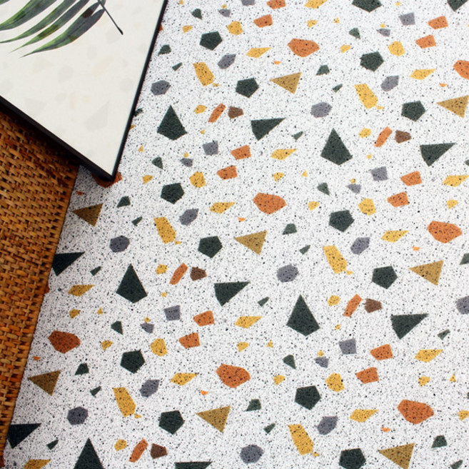 클린업 북유럽스타일 패턴코일매트 현관매트 베란다 발코니매트, 71.서클, 1개