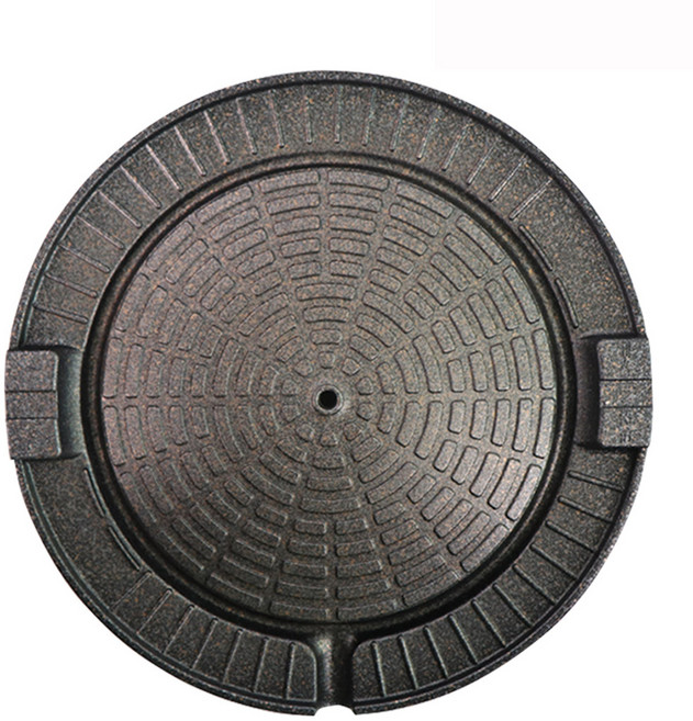 키친아트 마블 원형 불판, 36cm