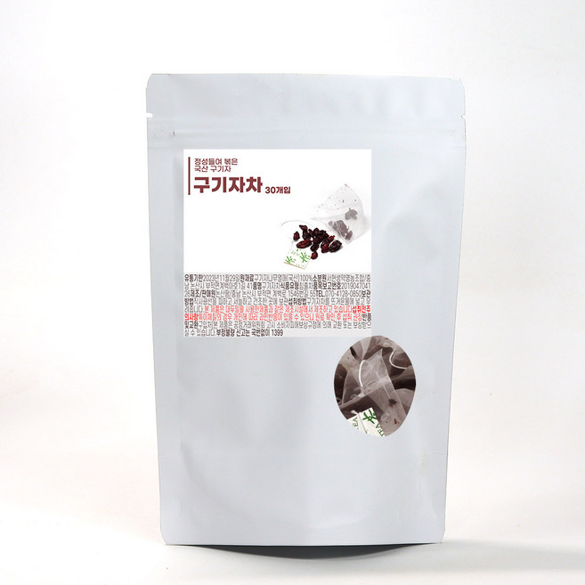 논산팜 국산 구기자 차 티백 30개입 볶은구기자, 20g, 30개입(3개), 3개