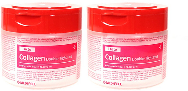 메디필 레드 락토 콜라겐 더블 타이트 패드 270ml, 70매입, 2개