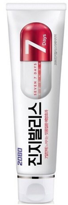 2080 진지발리스 리턴 시린이 치약, 100g, 1개