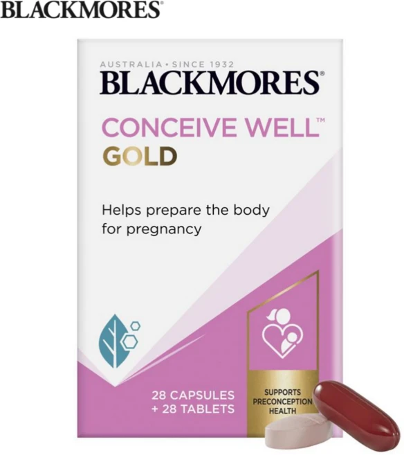 블랙모어스 컨시브 웰 골드 28타블렛 28캡슐, 56정, 1개 - 쿠팡