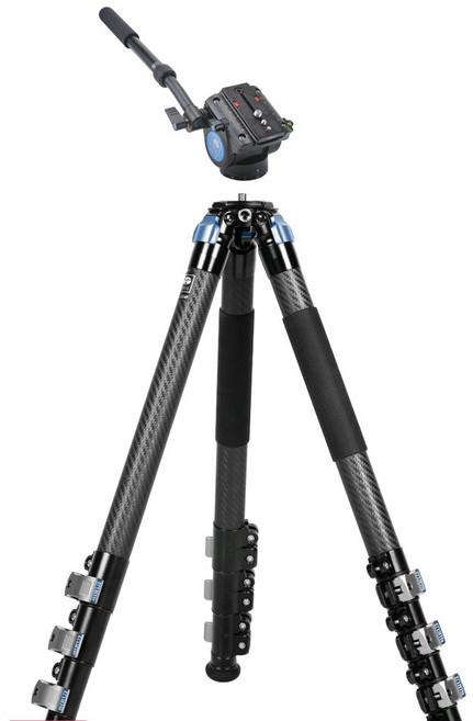 SIRUI L-324F 카본 삼각대 18kg 하중, SIRUI L-324F+VH-10 헤드, 1개