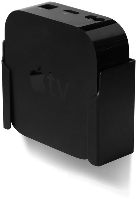 appletv 애플티비 4K 호환 벽 고정 브라켓 스탠드 거치대 홀더 정리, appletv  4k 호환 브라켓(브라켓만), 1개