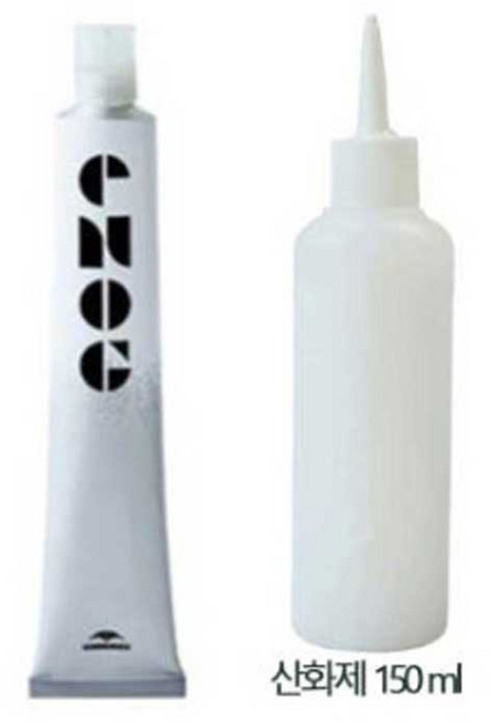 밀본 에노그 알칼리 컬러 염색약 80g / 산화제 120ml 포함 (무료배송), 1개, 화이트White