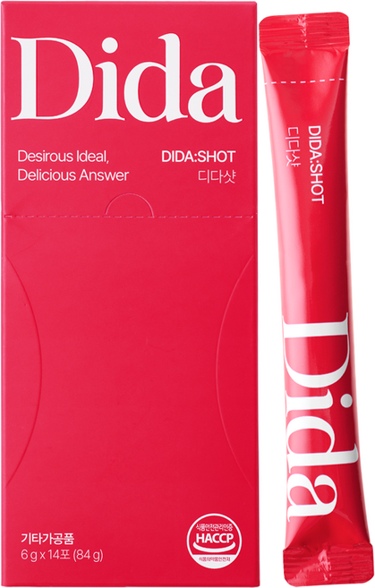 디다 디다샷 알파CD 분말 알파시디 석류맛, 1박스, 84g
