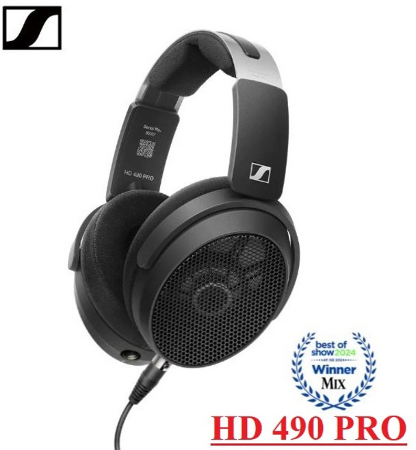 Sennheiser HD 490 PRO / HD 490 PRO PLUS 專業錄音室監聽耳機, 1個, HD490 PRO