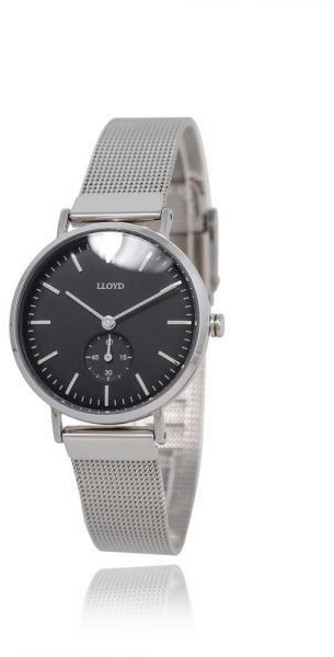 로이드 여성용 엘메이트 심플 다이얼 메쉬시계 LL2M19304MBS