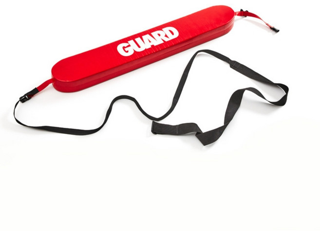 수상 가드 부표 레스큐 튜브 구조 라이프 가드 일자형튜브 계곡용 선박용 수영장용 워터파크용, NBR 레드 125cm 2인용