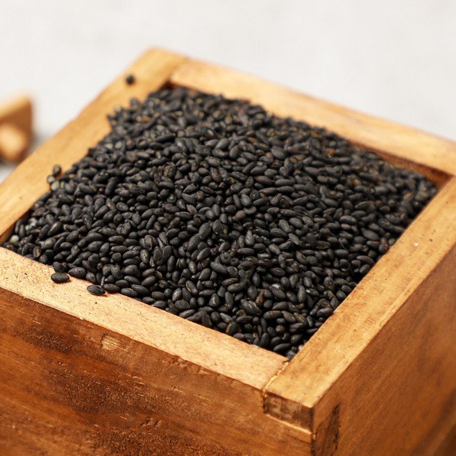 볶음 검정깨 흑임자 검정참깨, 1kg, 3개