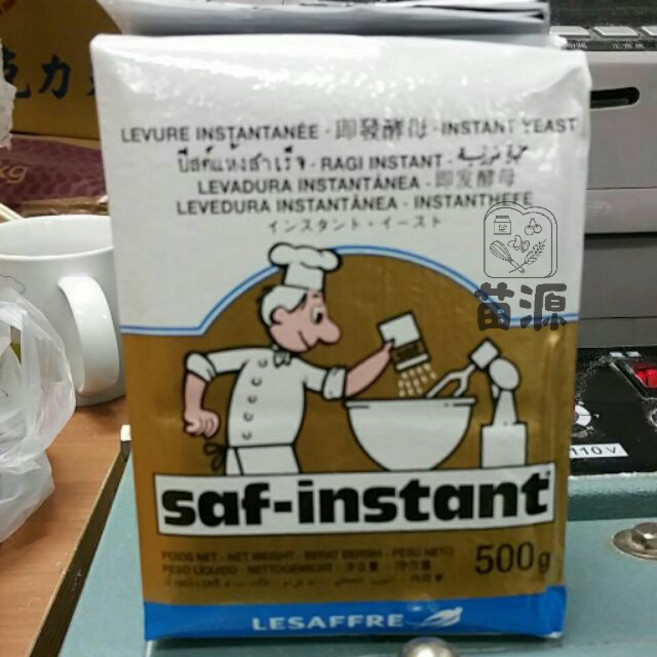 法國燕子 高糖即發酵母 酵母粉 500g, 1個